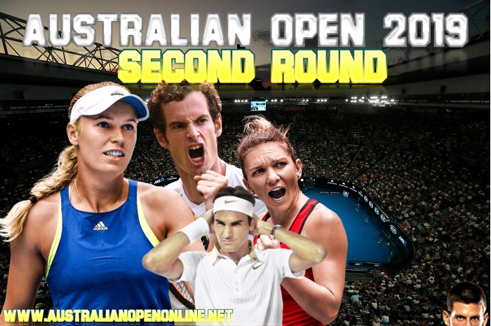 2019 Australian Open 2nd Round In Melbourne