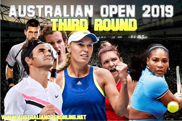 2019 Australian Open Men and Women 3rd Round