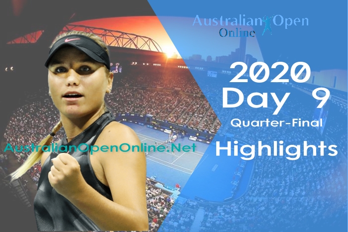 Kenin VS Jabeur Quarterfinal Highlights 2020