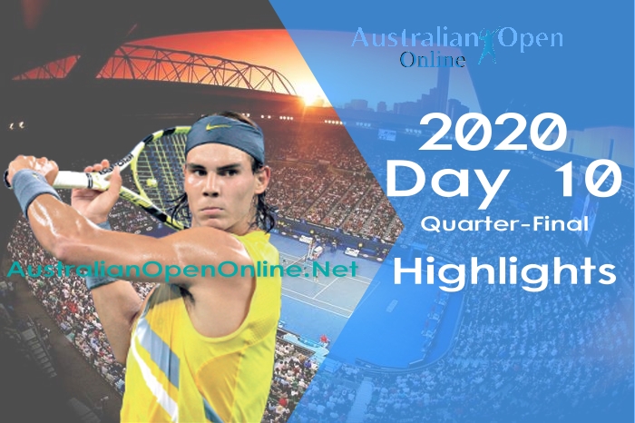 Nadal VS Thiem Quarterfinal Highlights 2020