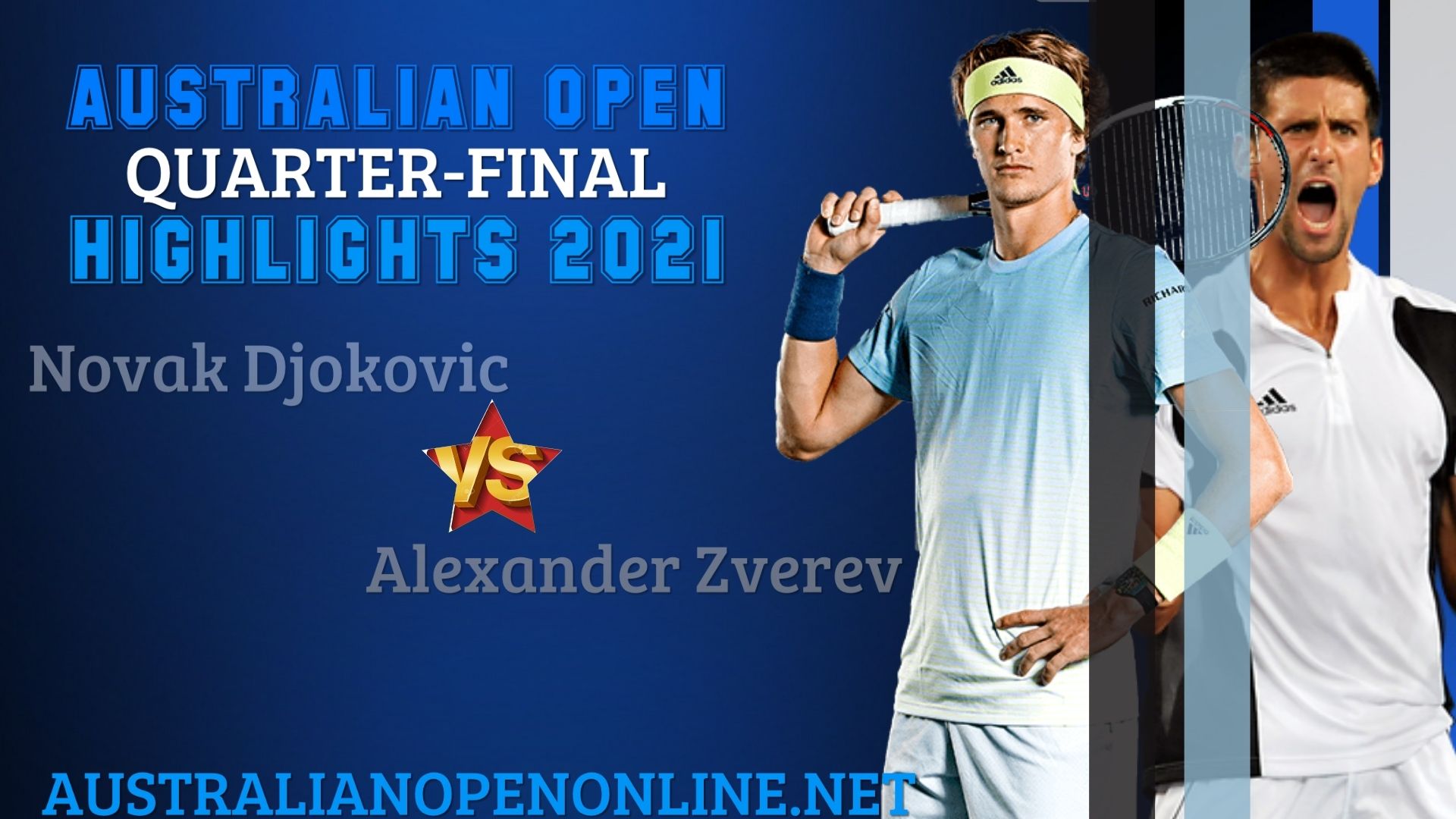 Zverev Vs Djokovic QF Highlights 2021