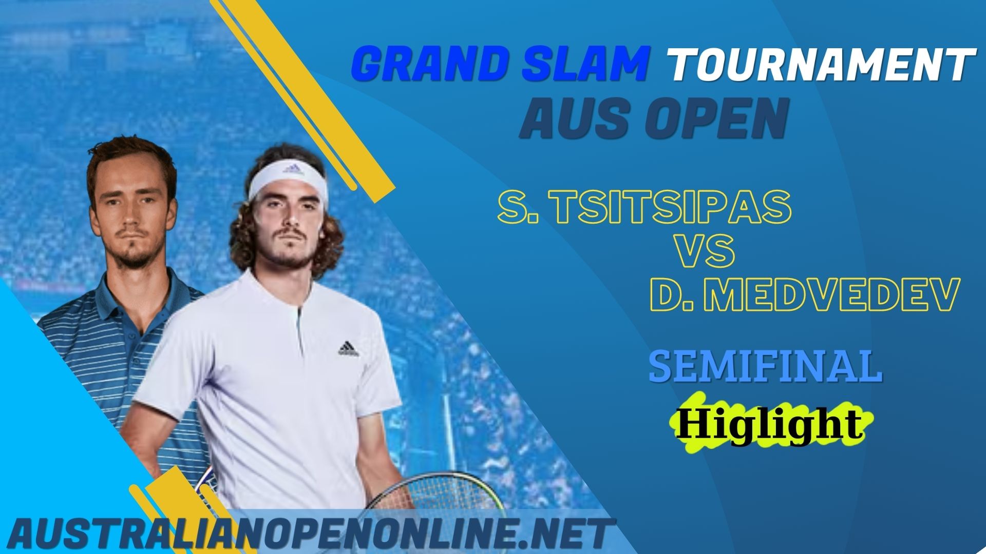 Tsitsipas Vs Medvedev SF Extended Highlights 2022