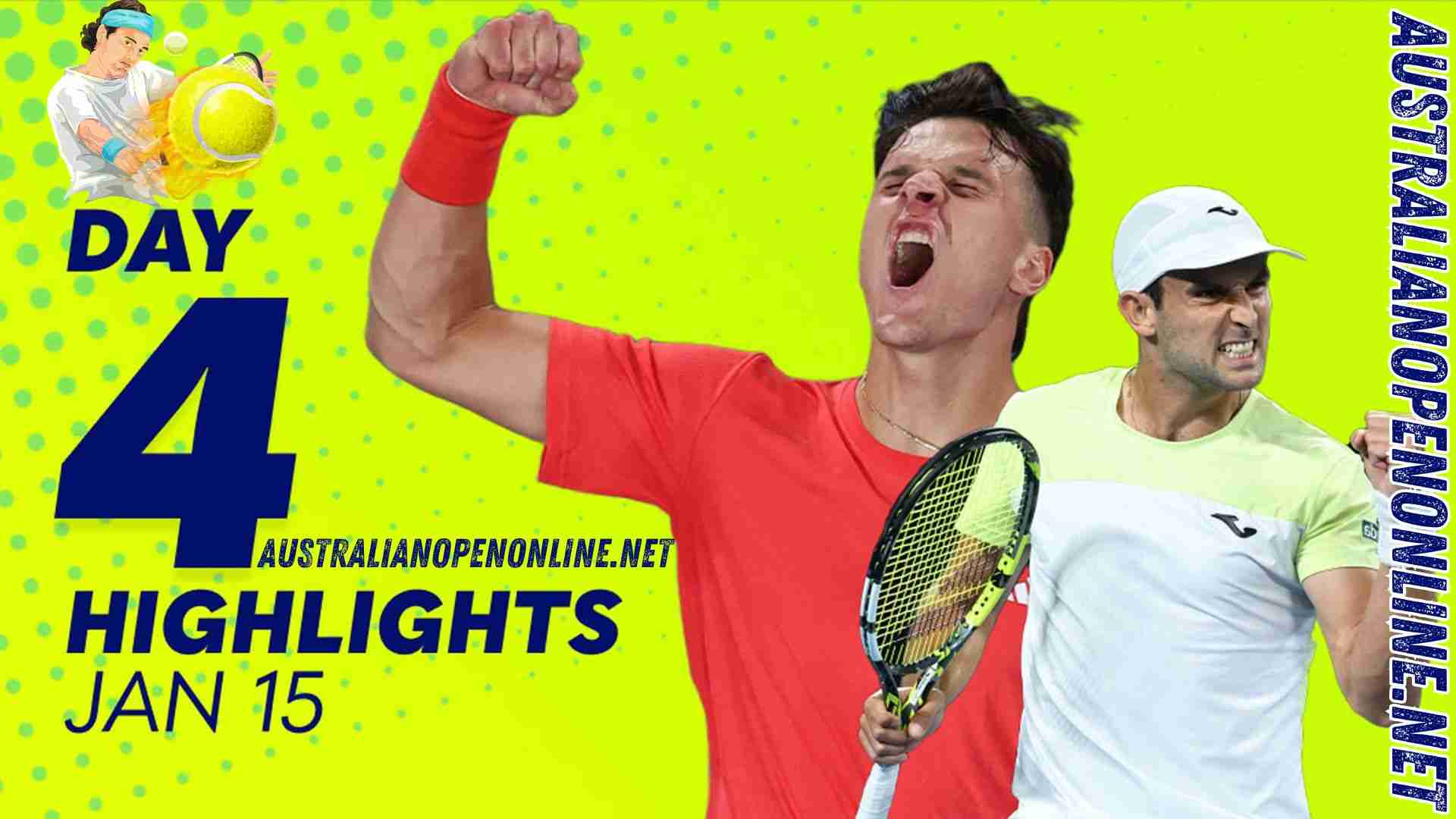 Australian Open Day 04 Highlights 2025