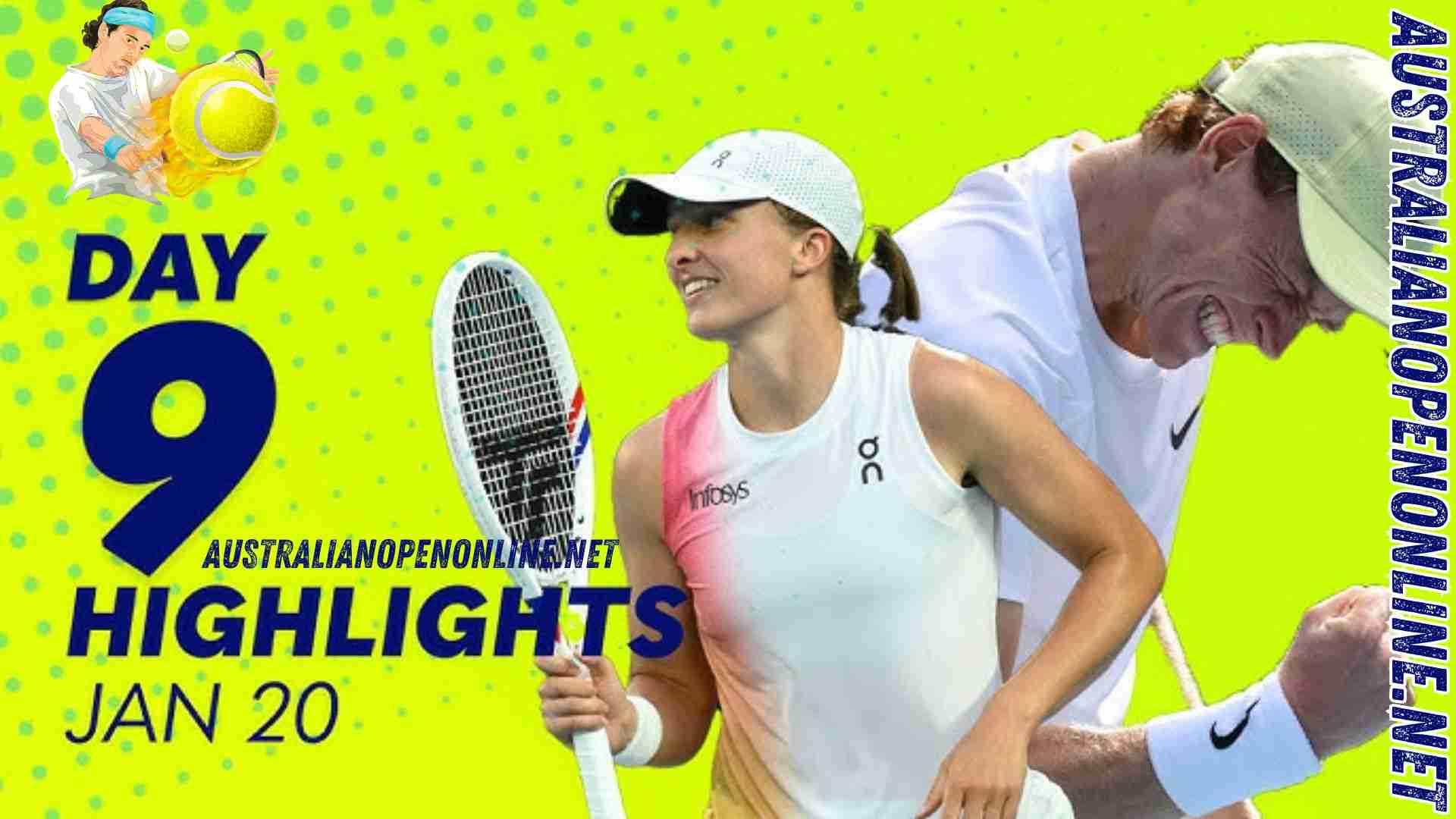 Australian Open Day 09 Highlights 2025
