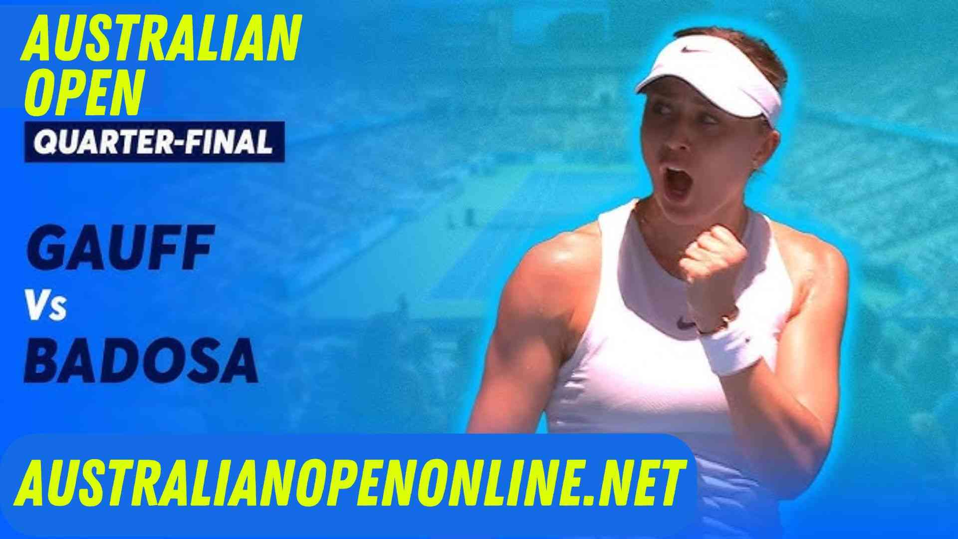 Gauff Vs Badosa QF Highlights 2025