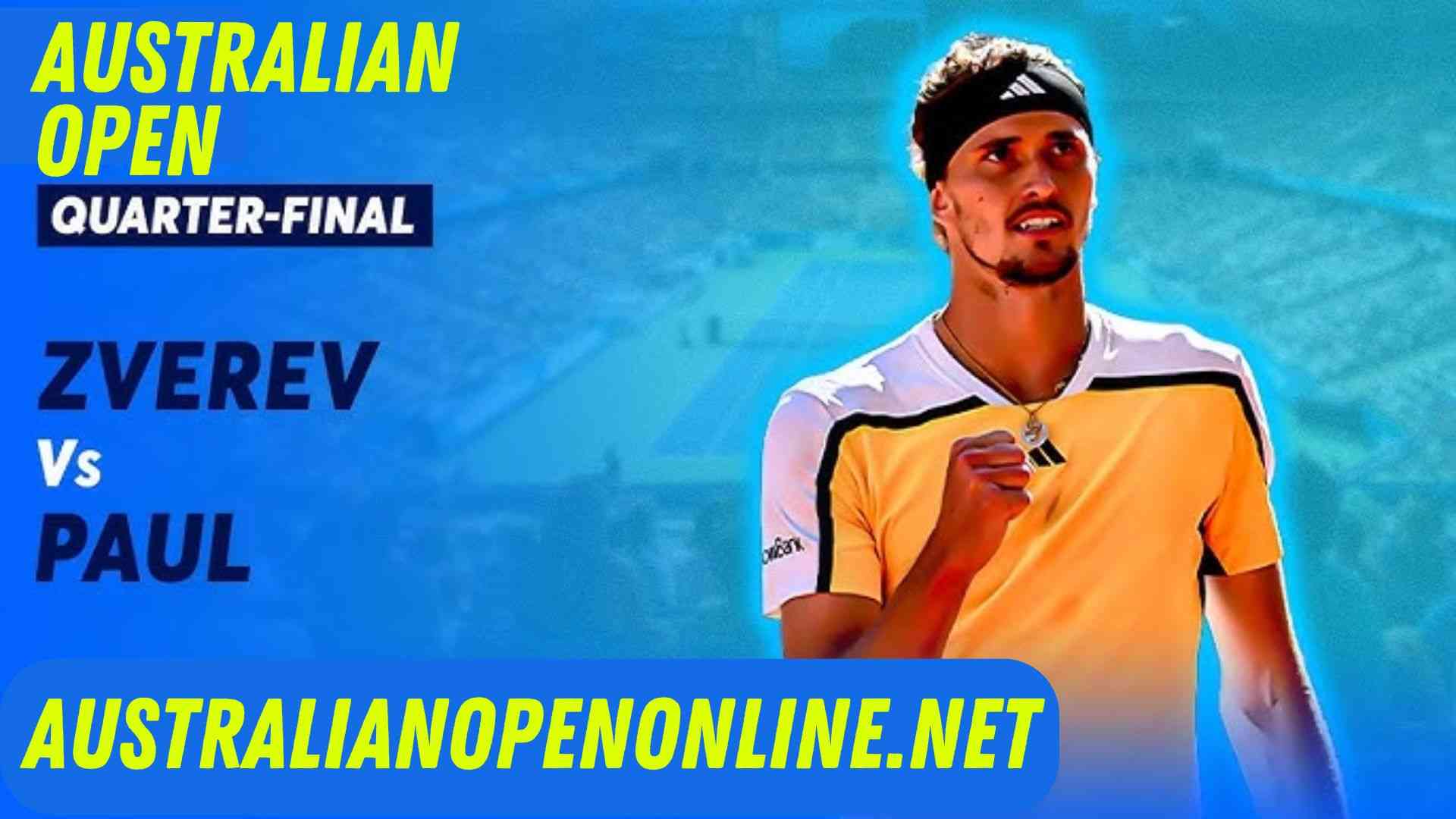 Paul Vs Zverev QF Highlights 2025